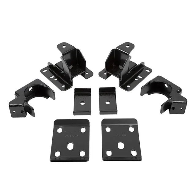 6525 – BELLTECH Leaf Spring Over Axle Conversion Kit, 5 To 6 Inch Drop with Leaf Spring Hangers/ Perches/ C Notches/ ...